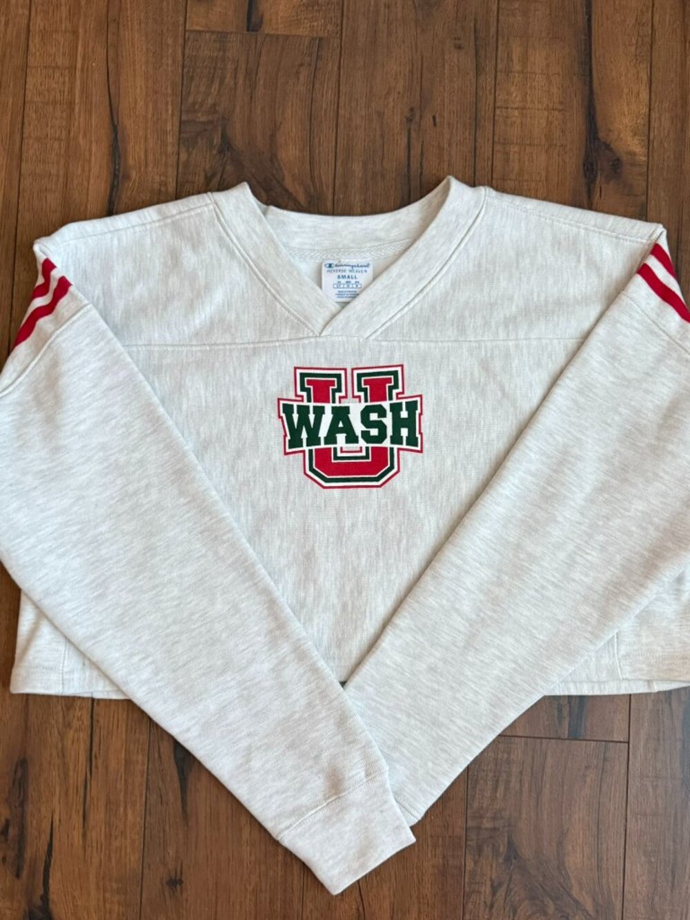 NWT Women's WashU x Champion Sweatshirt Size S